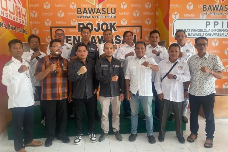 PWI Labuhanbatu dan Bawaslu sepakat ciptakan demokrasi berkualitas