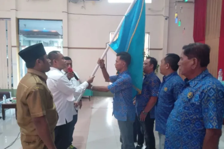 Rony Afrizal Ketua PWI Labuhanbatu, Kurnia Hamdani Sekretaris